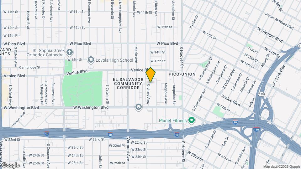 1722 Orchard Ave. Map and Location Details