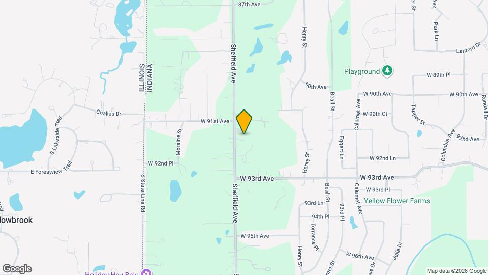 9121 Sheffield Ave, Unit Unit #1 Map and Location Details
