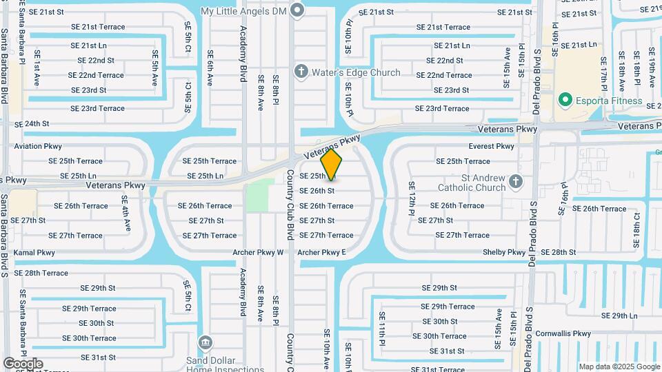 1003 SE 26th St Map and Location Details