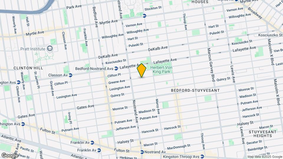 532 Greene Ave Map and Location Details