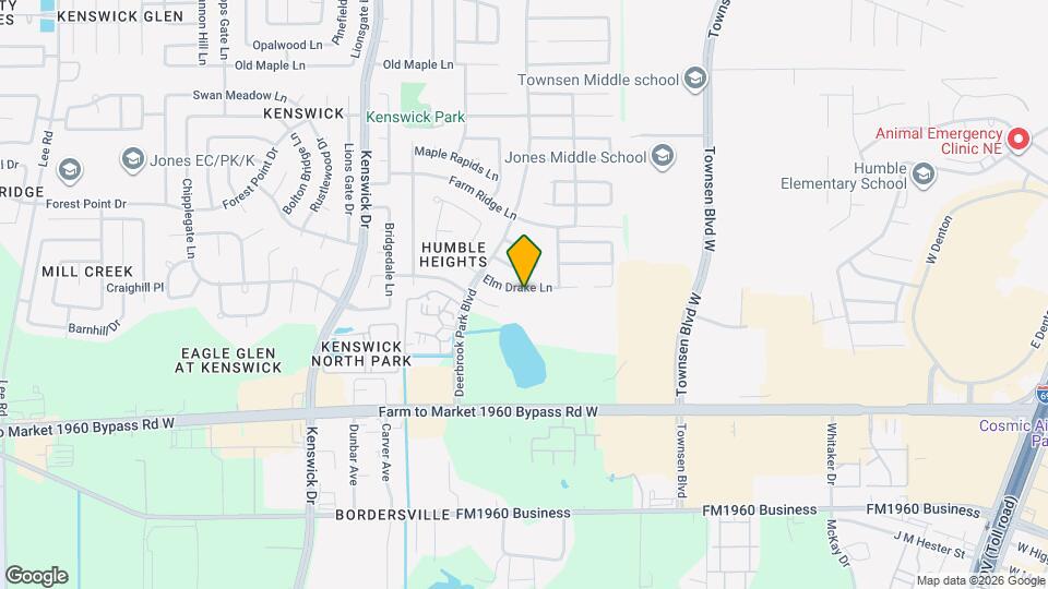 8912 Elm Drake Ln Map and Location Details