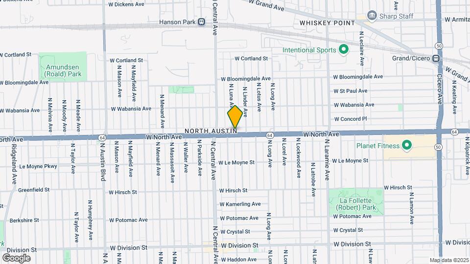 5520-5524 W North Ave Map and Location Details