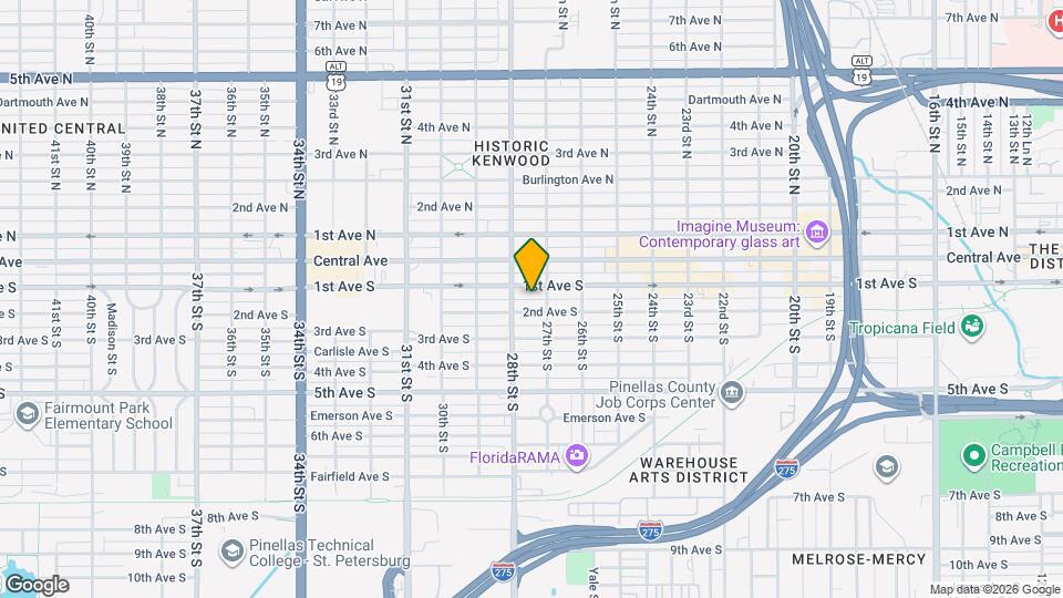 2728 1st Ave S Map and Location Details