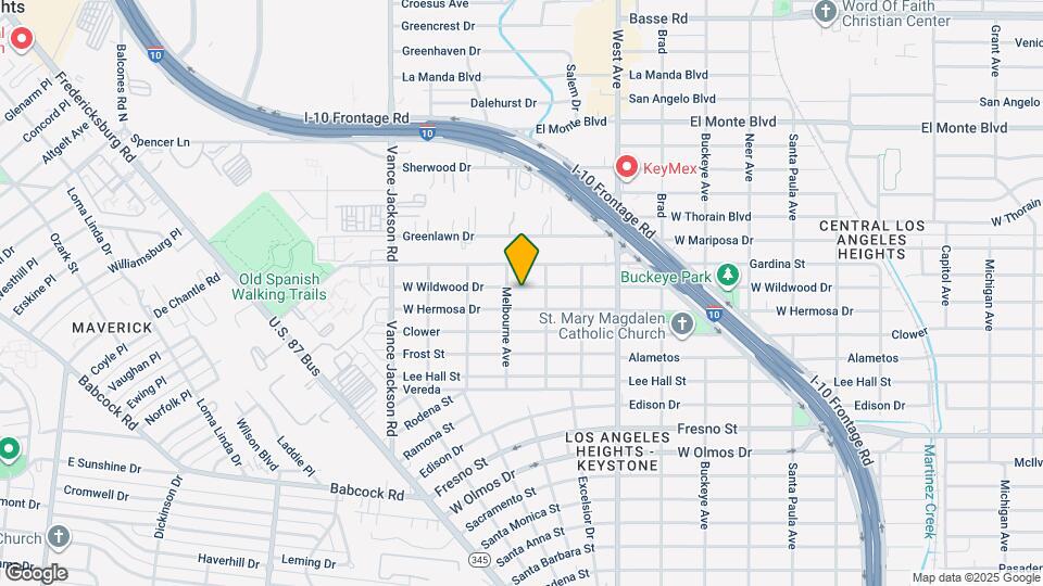 2122 W Wildwood Dr Map and Location Details