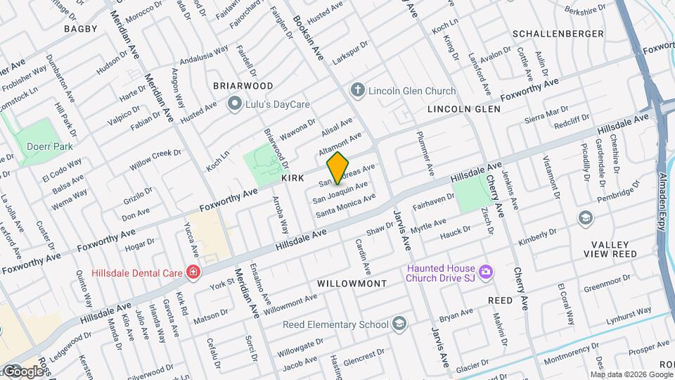 1535 San Joaquin Ave Map and Location Details