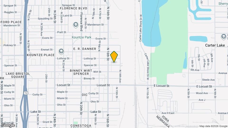 1474 Spencer St Map and Location Details