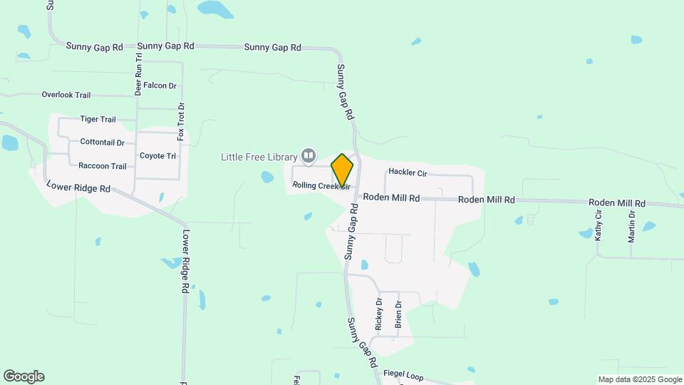 1A Rolling Creek Cir Map and Location Details