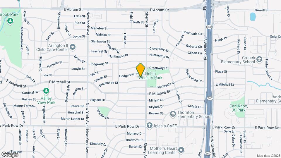 2129 Brookshire St Map and Location Details