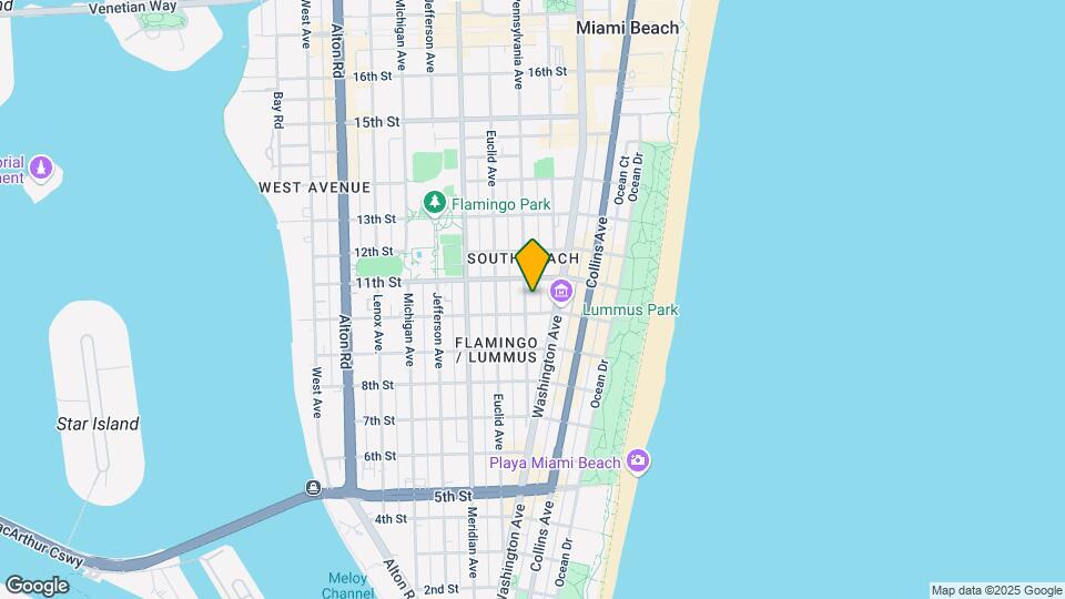 1027 Pennsylvania Ave, Unit 203 Mapa y Detalles de la Ubicación