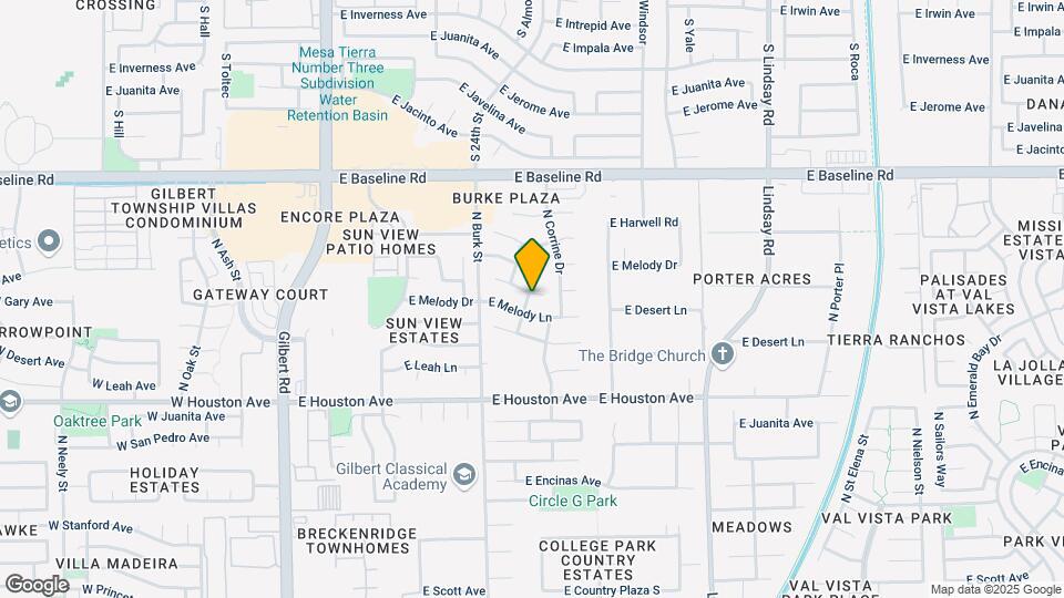 449 E Meadows Ln Map and Location Details