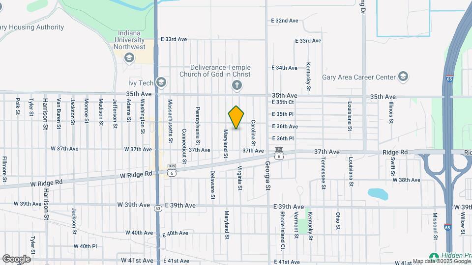 3632 Virginia St Map and Location Details