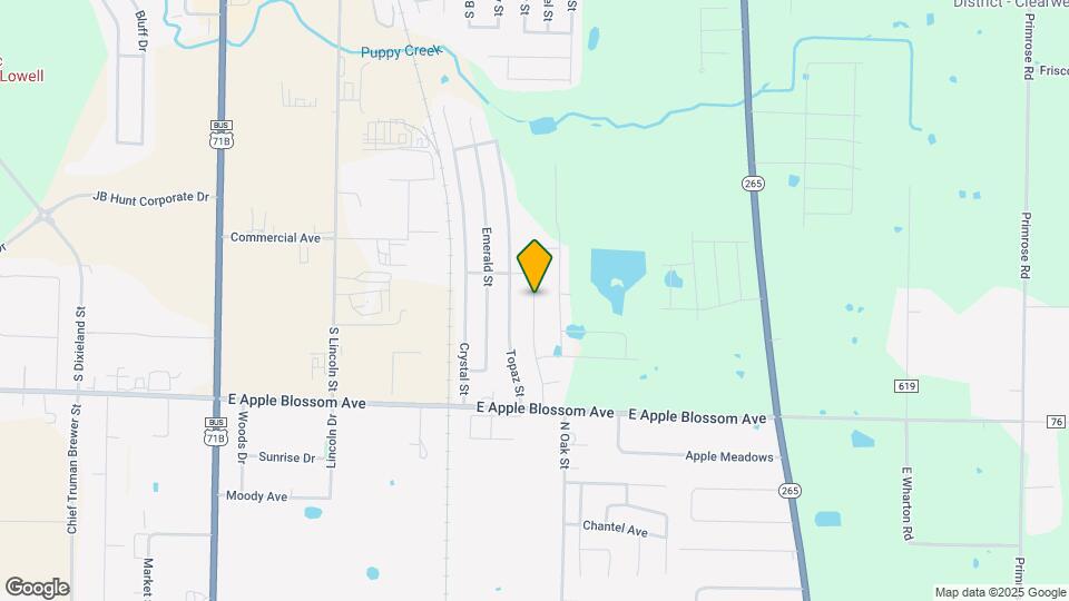 709 Copper St Mapa y Detalles de la Ubicación