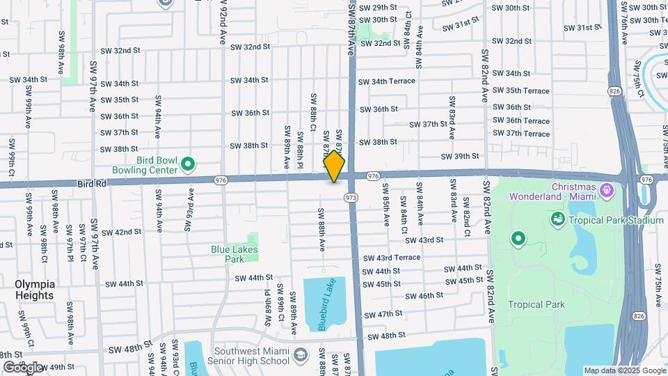 8740 SW 40th St, Unit APT Map and Location Details