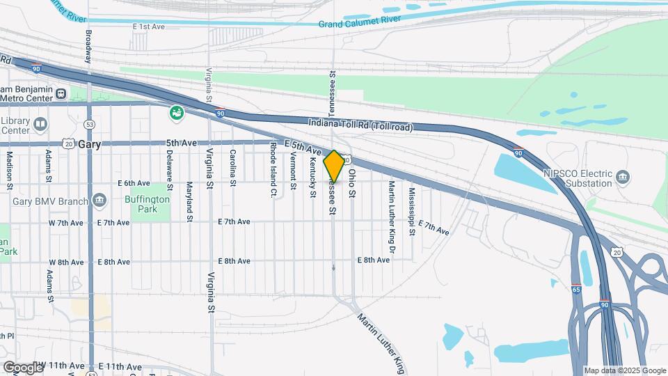 615 Tennessee St Map and Location Details