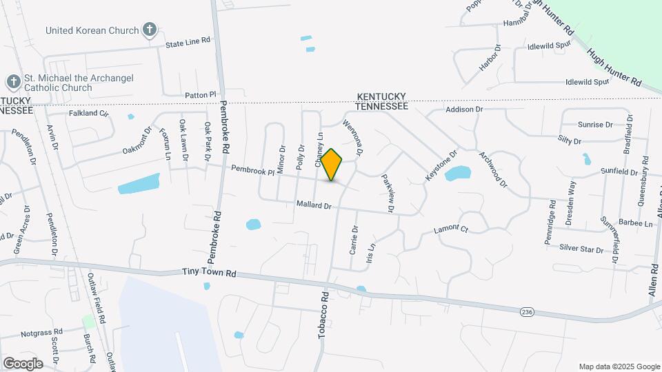 710 Pembrook Pl Map and Location Details