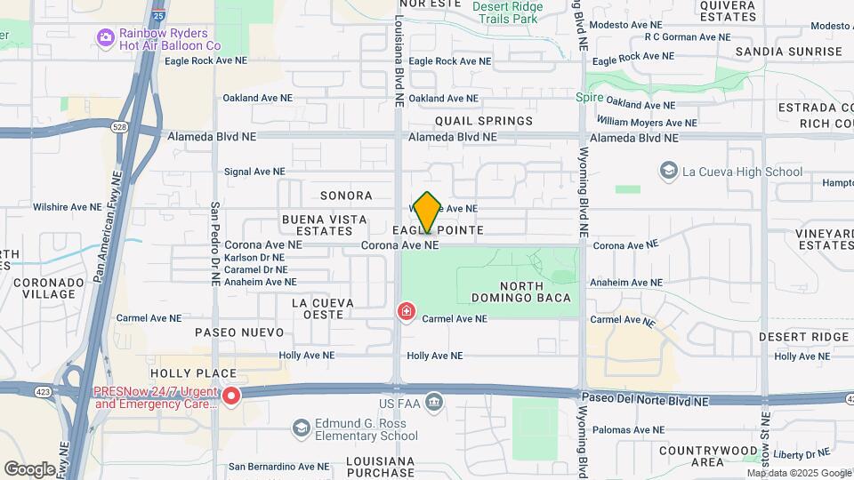 7020 Eagle Mesa Rd NE Map and Location Details