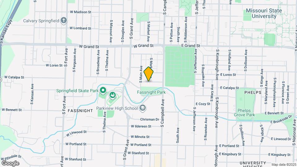 506 W Catalpa St Map and Location Details