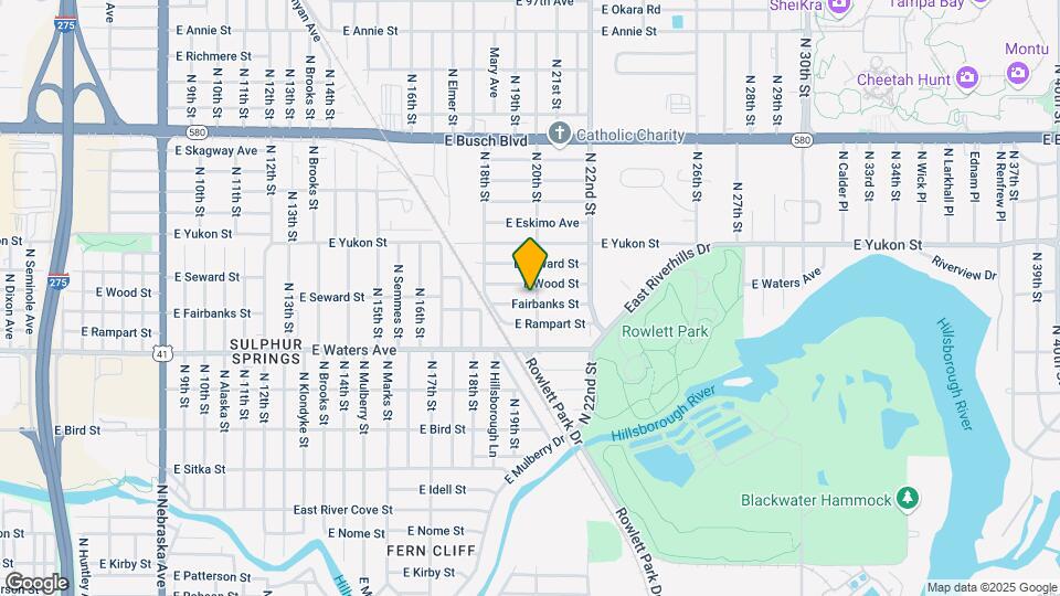8502 N 20th St Map and Location Details