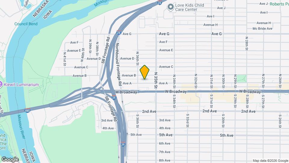 3530 Ave A Map and Location Details