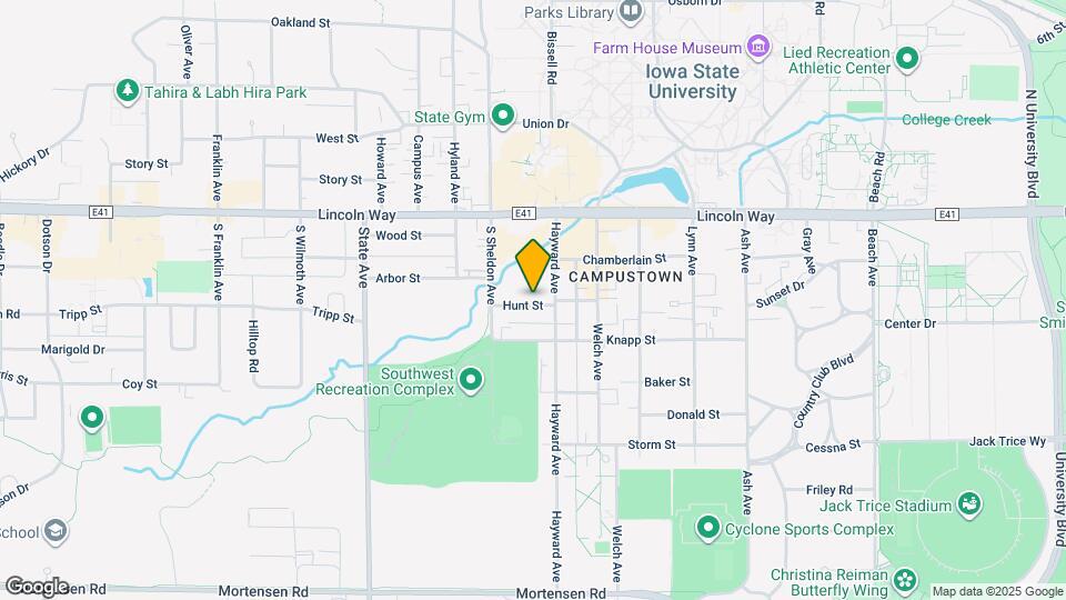 2617 Hunt St Mapa y Detalles de la Ubicación