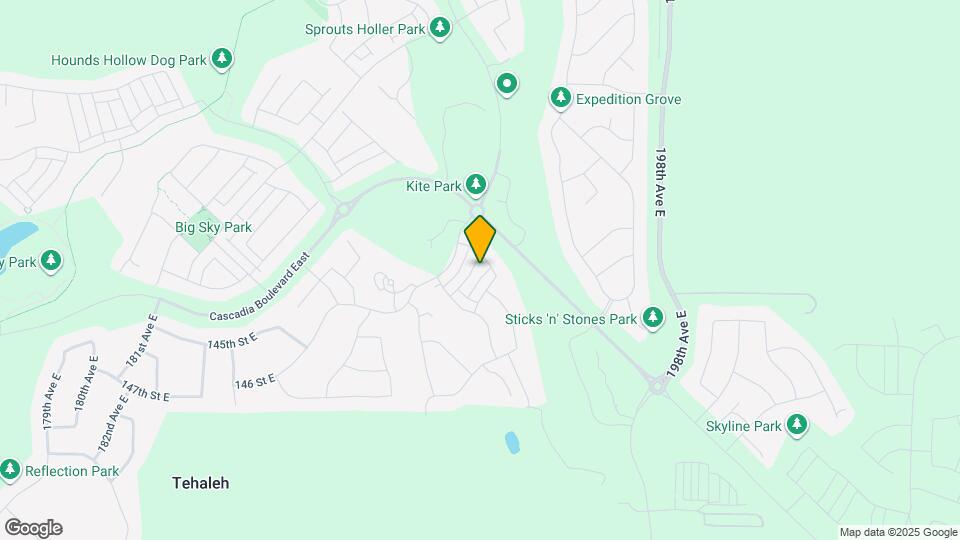 19222 143rd St E Map and Location Details