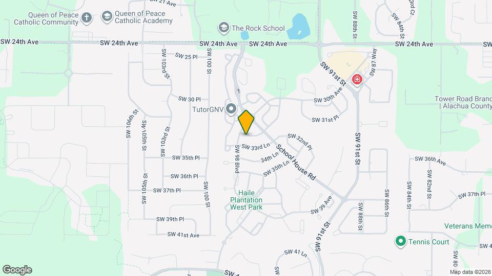 9717 SW 32nd Ln Map and Location Details