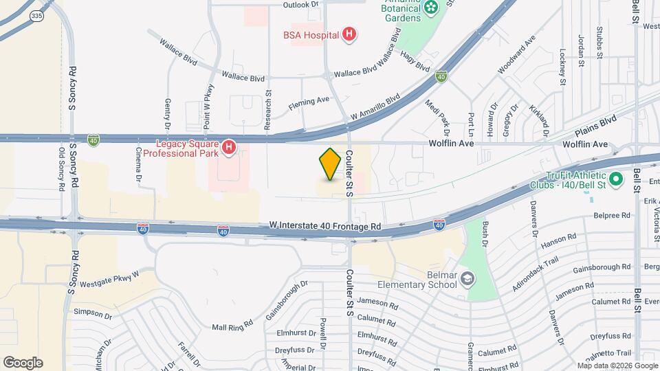 2108 S Coulter St Map and Location Details