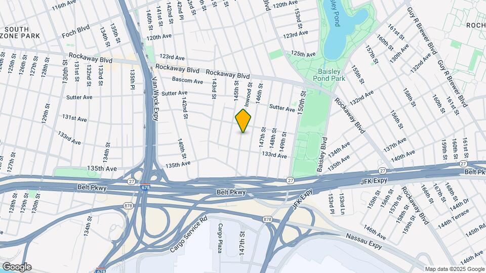 130-25 Inwood St Map and Location Details