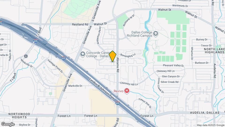 12513 Burninglog Ln Map and Location Details