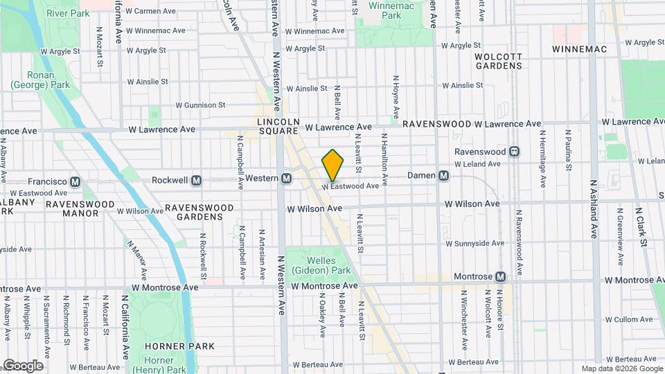 2261 W Eastwood Ave, Unit 1W Map and Location Details
