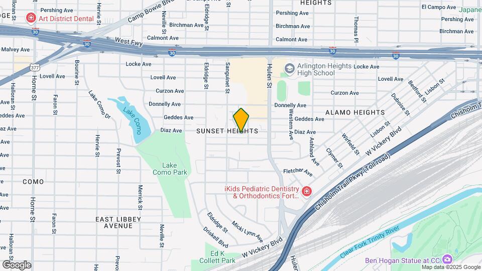 4713 Diaz Avenue Mapa y Detalles de la Ubicación