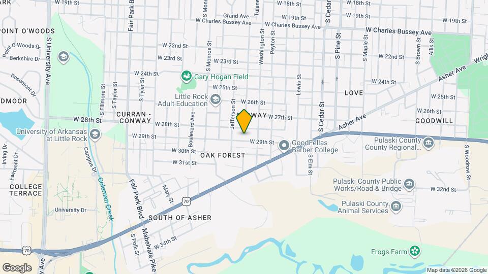 4602 W 29th St Map and Location Details