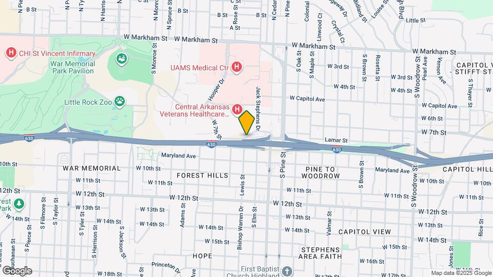 4191 W 7th St Map and Location Details