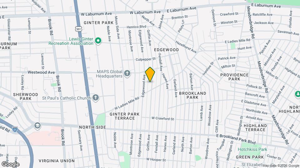 3208 Griffin Ave Mapa y Detalles de la Ubicación