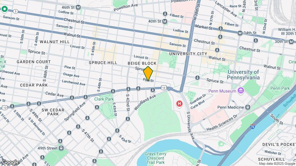 4000 Pine St Mapa y Detalles de la Ubicación