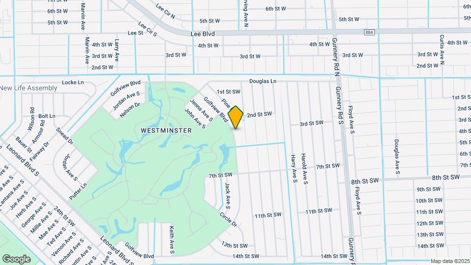 4642 Golfview Blvd Map and Location Details