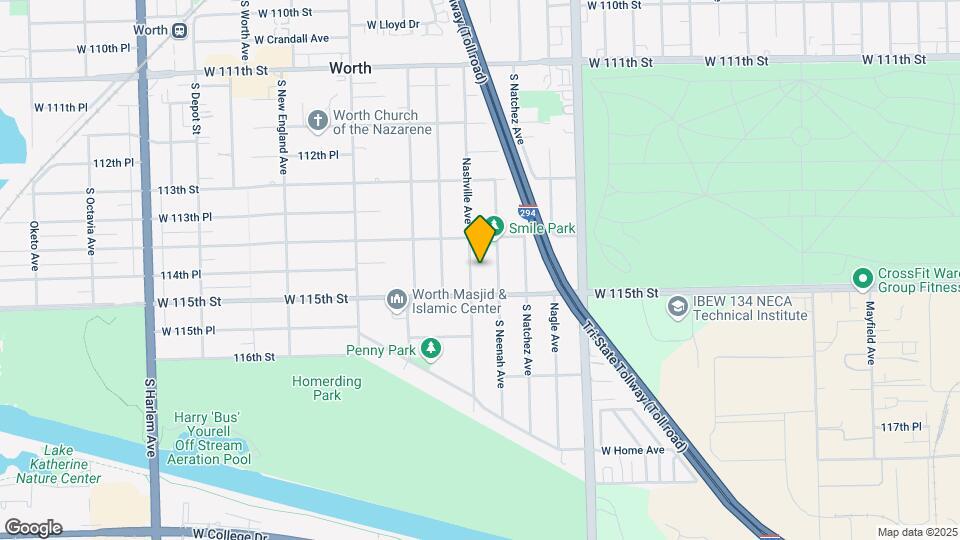 11433 Nashville Ave Mapa y Detalles de la Ubicación