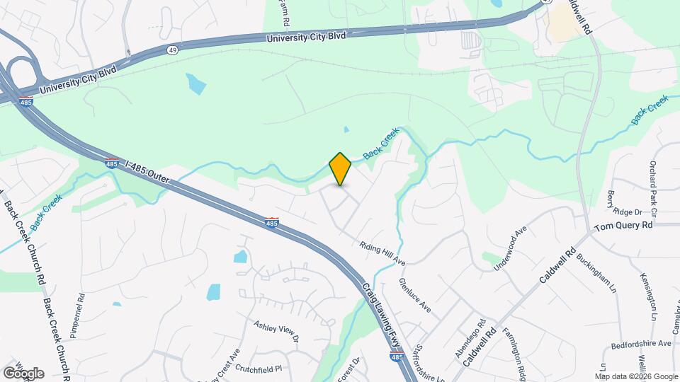 4635 Abercromby St Map and Location Details