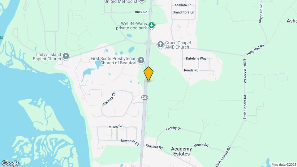 314 Sams Point Rd Map and Location Details