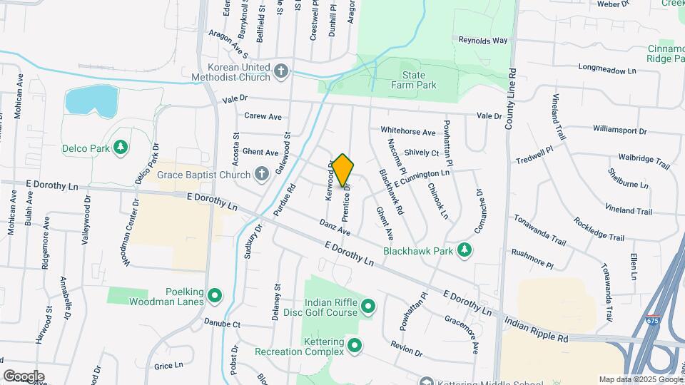 2937 Prentice Dr Map and Location Details
