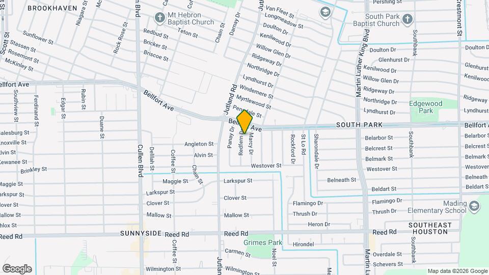 8123 Redfern Dr Map and Location Details