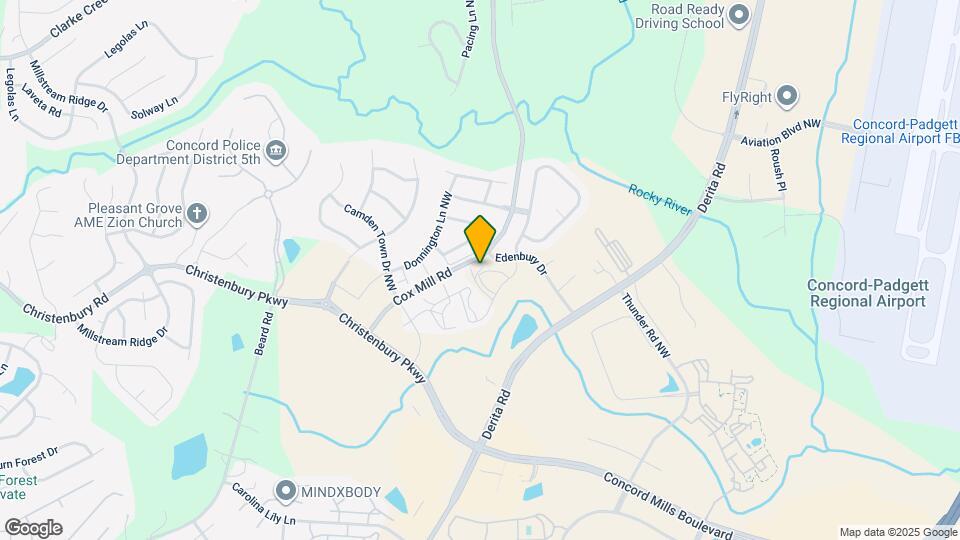 Room in Townhome on Walnut Hill Rd NW Map and Location Details