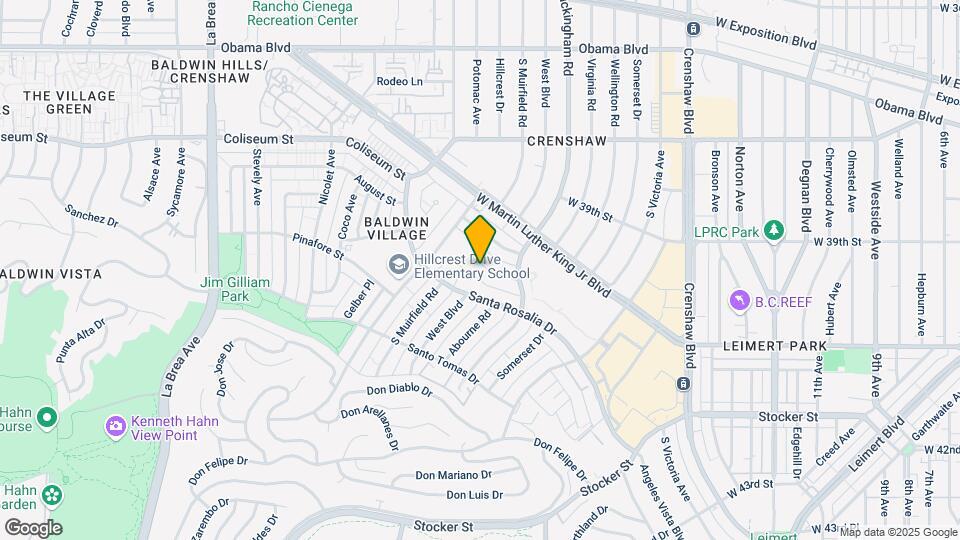 4106 Palmwood Dr Mapa y Detalles de la Ubicación