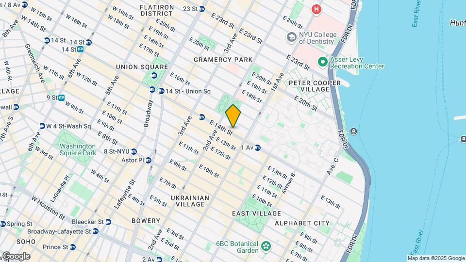 329 E 14th St Mapa y Detalles de la Ubicación
