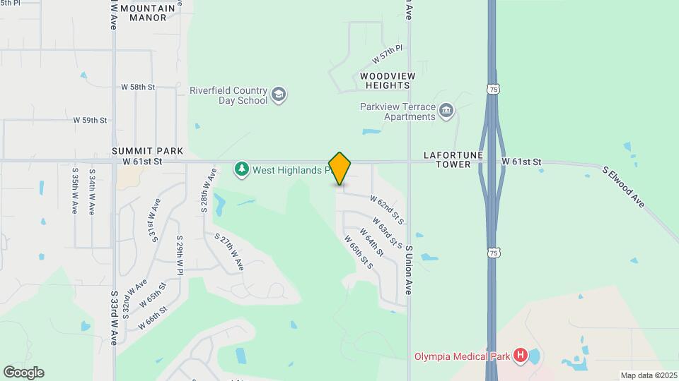 6130 S Xenophon Ave Map and Location Details