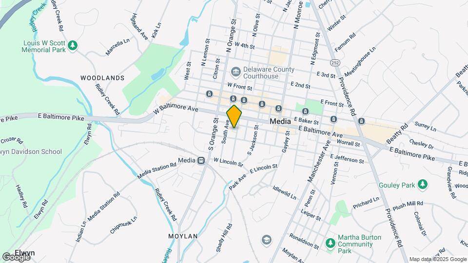 310-320 S Olive St Mapa y Detalles de la Ubicación