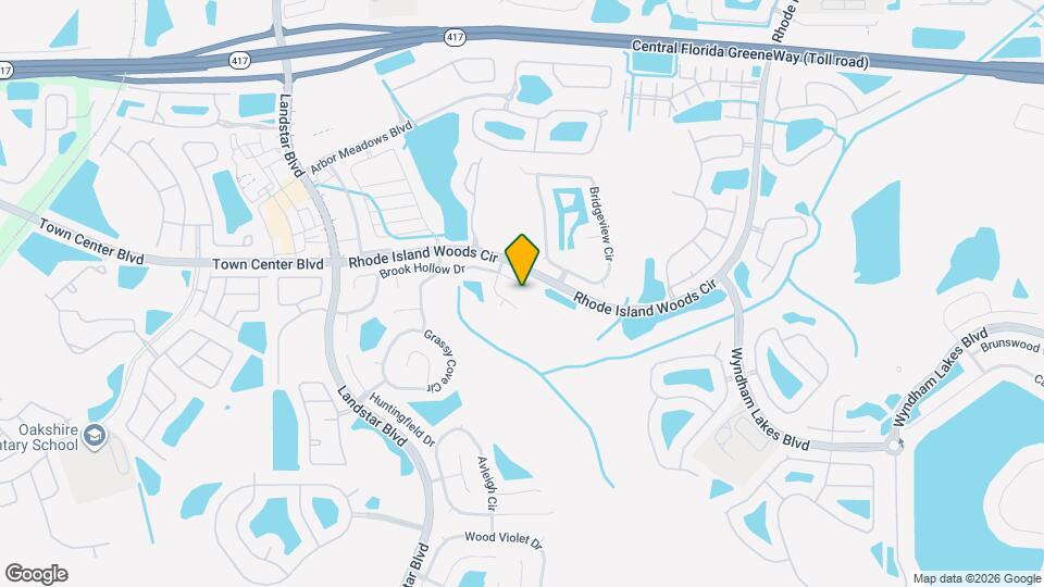 1732 Brook Hollow Dr Map and Location Details