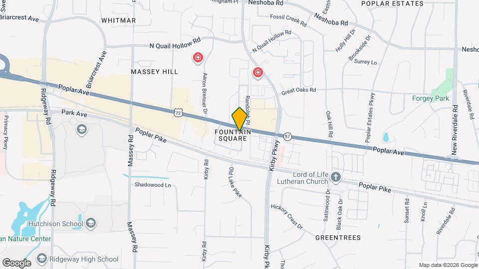 1865 Poplar Woods Cir E Map and Location Details