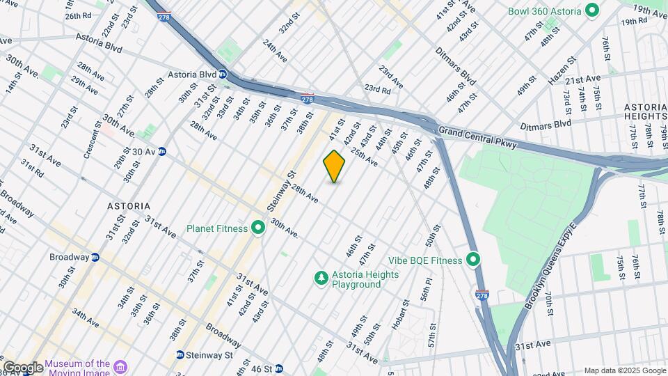 25-68 43rd St Map and Location Details