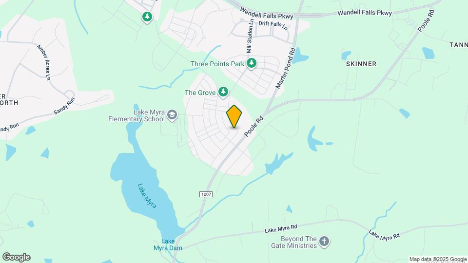 1616 Cypress Cove Dr Map and Location Details